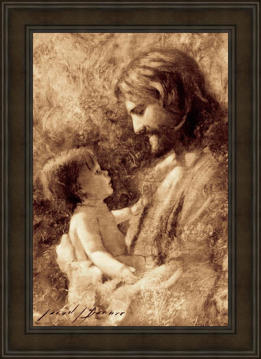 For Such Is The Kingdom - Inspirational Christian Wall Art Decor for Home, Office & Church - Perfect for Faith-Based Gifts & Spiritual Encouragement
