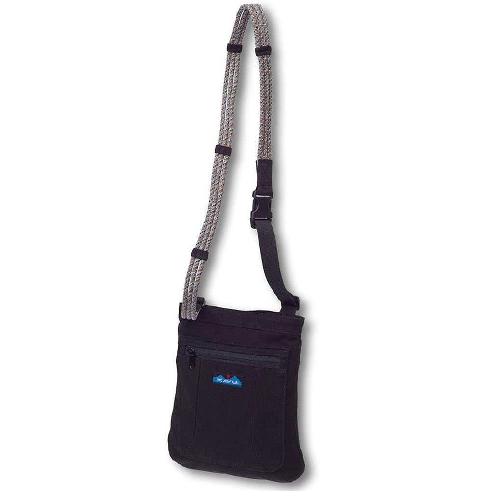 KAVU Keepalong Semi Padded Sling Bag - Durable Canvas Crossbody Purse with Adjustable Rope Strap for Women & Men | Perfect for Hiking, Travel & Everyday Use
