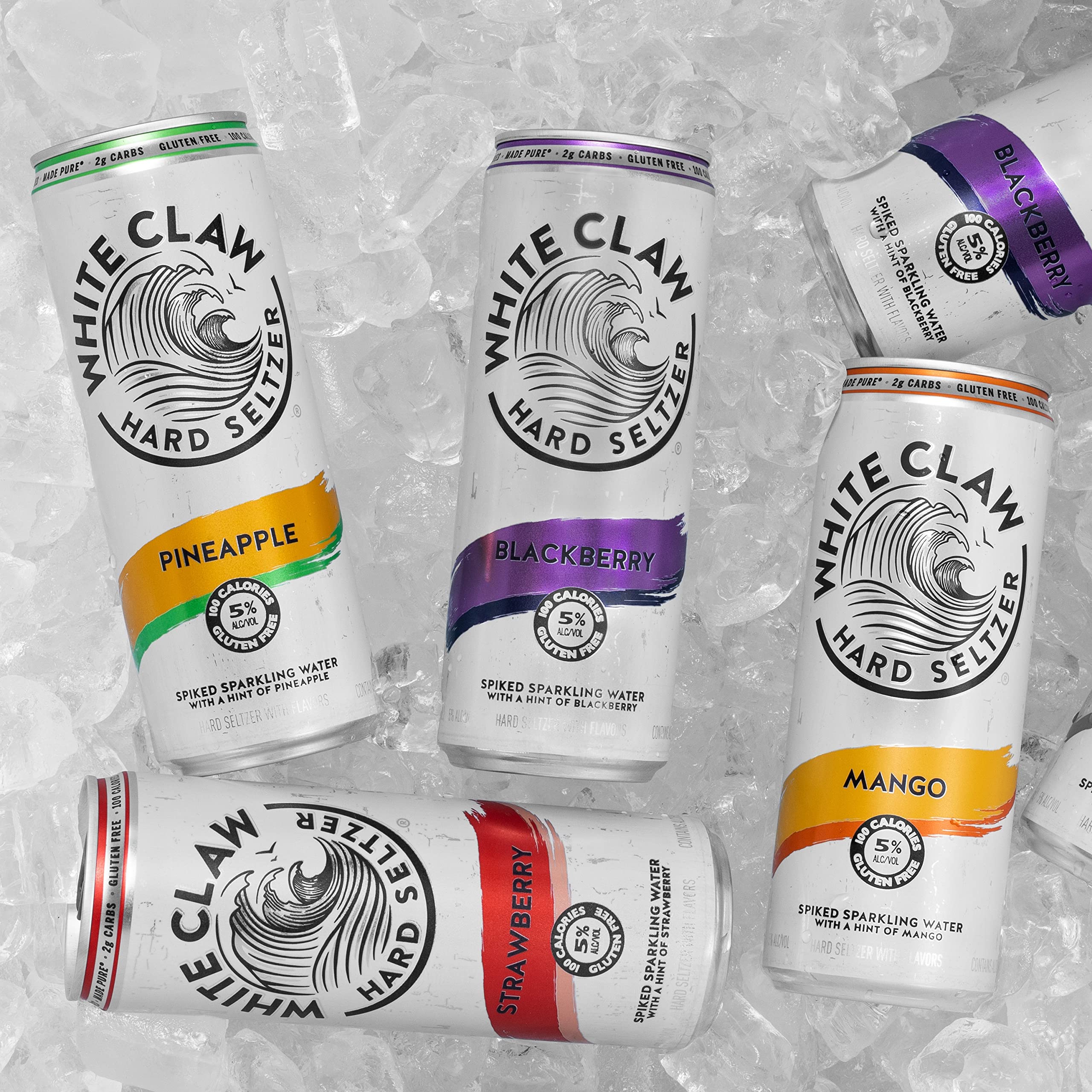 White Claw Hard Seltzer Variety Pack #3 - 12 Pack (12 fl oz Cans) | Refreshing Low-Calorie Alcoholic Seltzer Water | Perfect for Parties, BBQs & Summer Gatherings