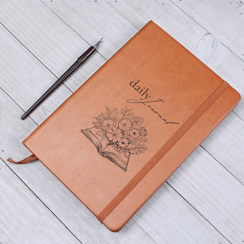 Vegan Leather Journal for Writers - Inspirational Bookworm Gift - Perfect for Creative Writing, Note Taking & Journaling