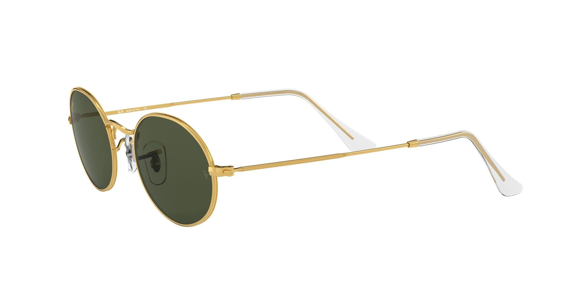 Ray-Ban RB3547 Oval Sunglasses for Men & Women - Classic Polarized UV Protection Aviator Sunglasses for Driving, Travel & Outdoor Activities