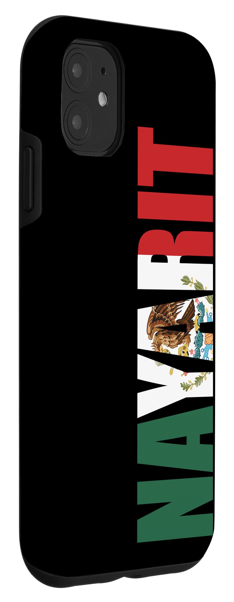 iPhone 11 Case with Nayarit Mexico Mexican Flag Design - Durable Protective Cover for Travel & State Pride (Compatible with iPhone 11) - Perfect for Vacation, Cultural Events & Everyday Use