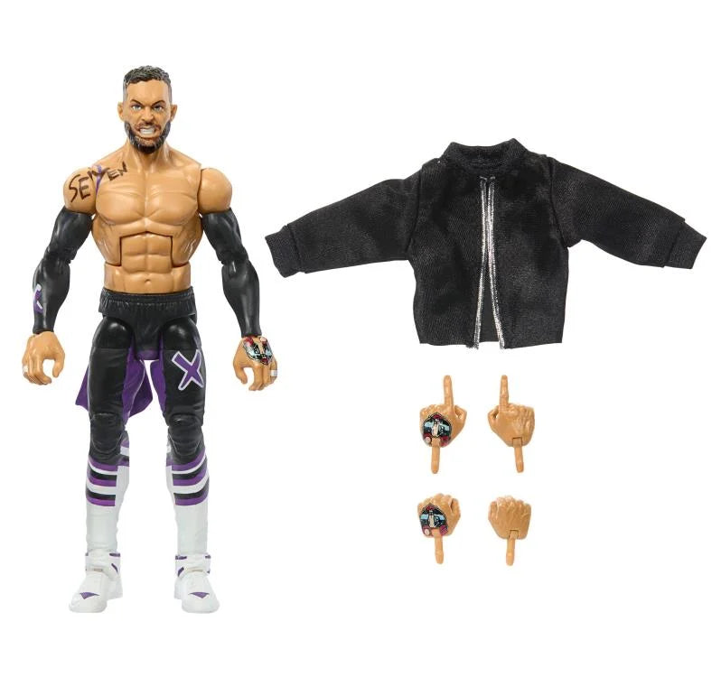 WWE Elite Collection Series 111 Finn Balor Action Figure - Authentic Wrestling Collectible for Fans & Display
