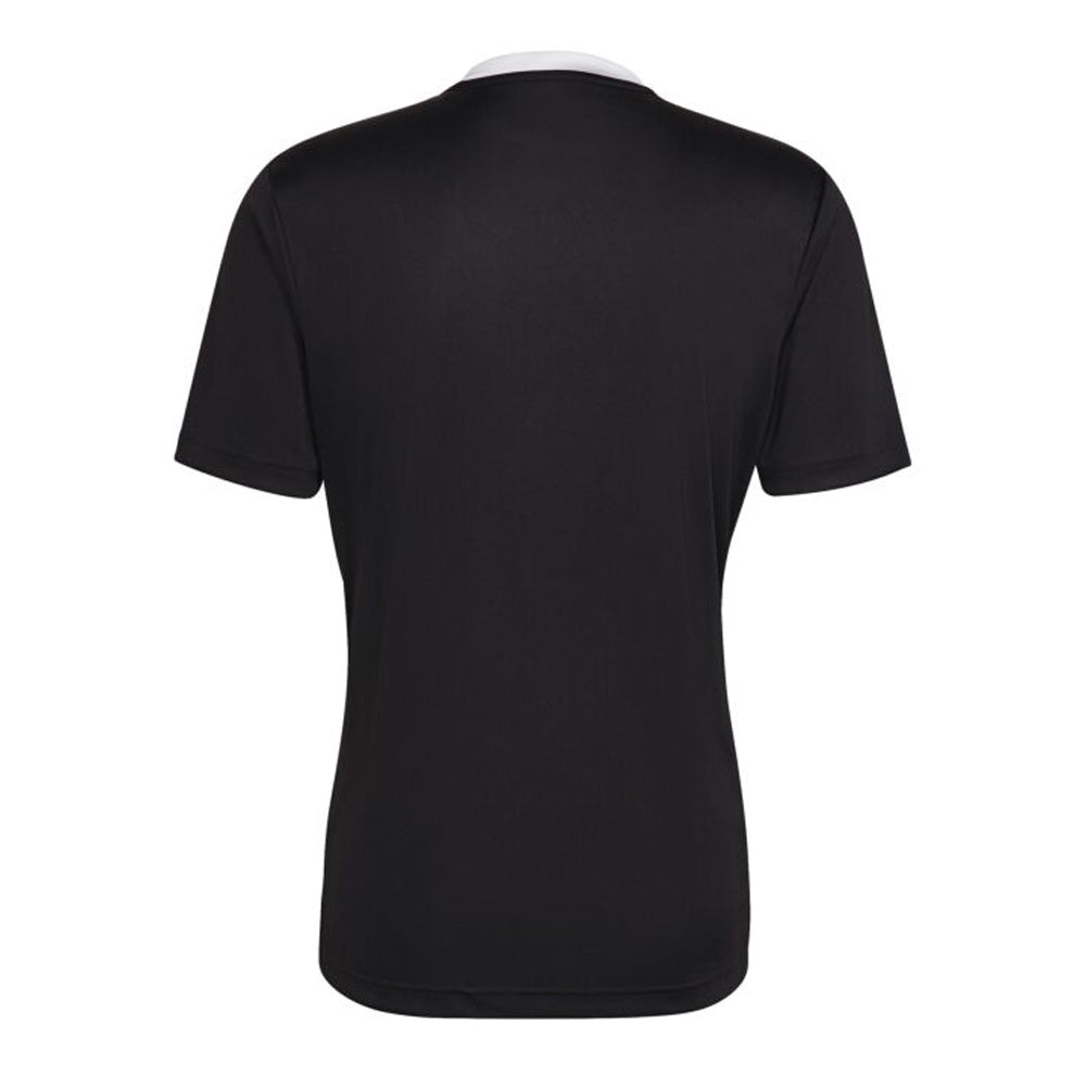 Adidas Entrada 22 Soccer Jersey for Men - Black & White Performance Shirt for Training & Matches - Perfect for Football, Futsal & Casual Wear