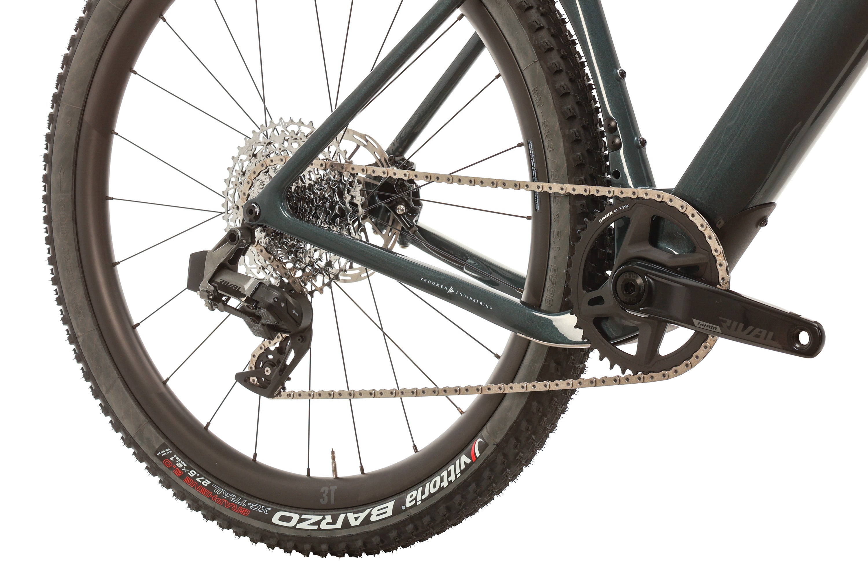 2023 3T Exploro ULTRA Rival AXS 1x12 Gravel Bike - 54cm Carbon Frame Adventure Bike for Off-Road Cycling & Bikepacking