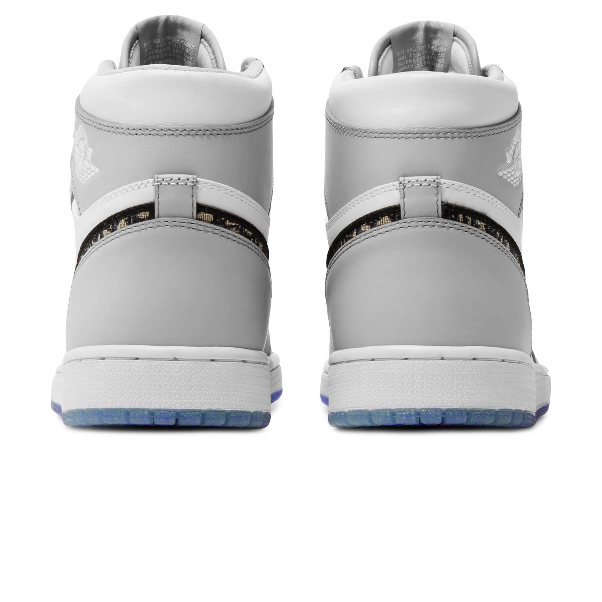 Dior x Air Jordan 1 High OG Grey Sneakers - Limited Edition Luxury Basketball Shoes for Men & Women | Perfect for Streetwear Fashion, Sneaker Collecting, and Special Occasions