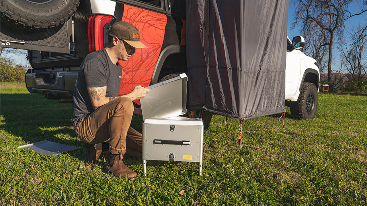 Wrappon Trekker WT 4 Portable Toilet System - Compact & Odor-Free Camping Toilet for RVs, Boats & Outdoor Adventures