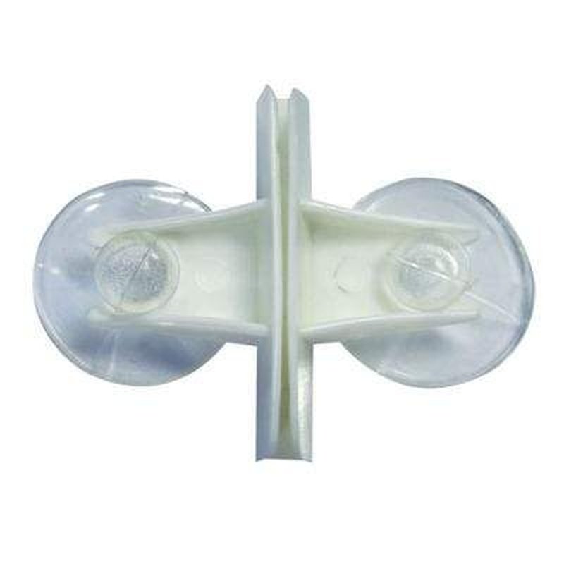 Aqua One Fish Tank Divider 2 Pack - Adjustable Plastic Tank Separator for Betta Fish, Guppies, Goldfish - Perfect for Breeding, Quarantine & Tank Partitioning