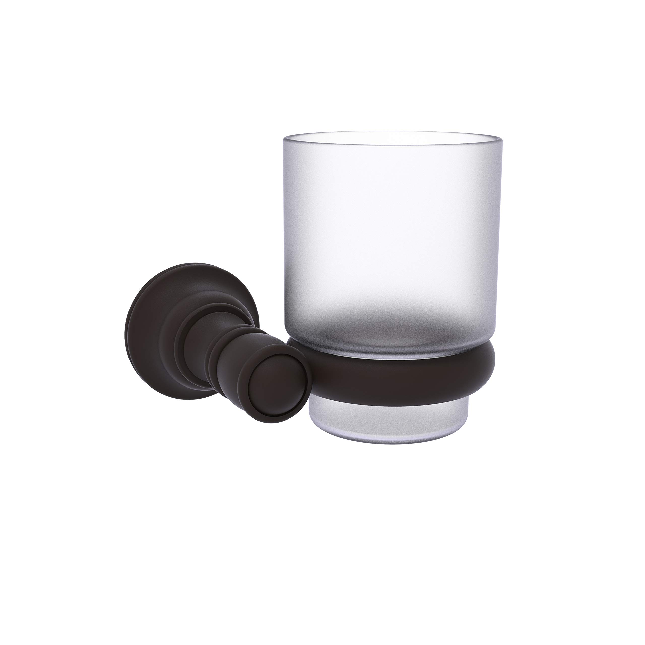 Allied Brass Carolina Collection Wall Mounted Tumbler Toothbrush Holder in Oil Rubbed Bronze - Perfect for Bathroom Organization and Space Saving Storage