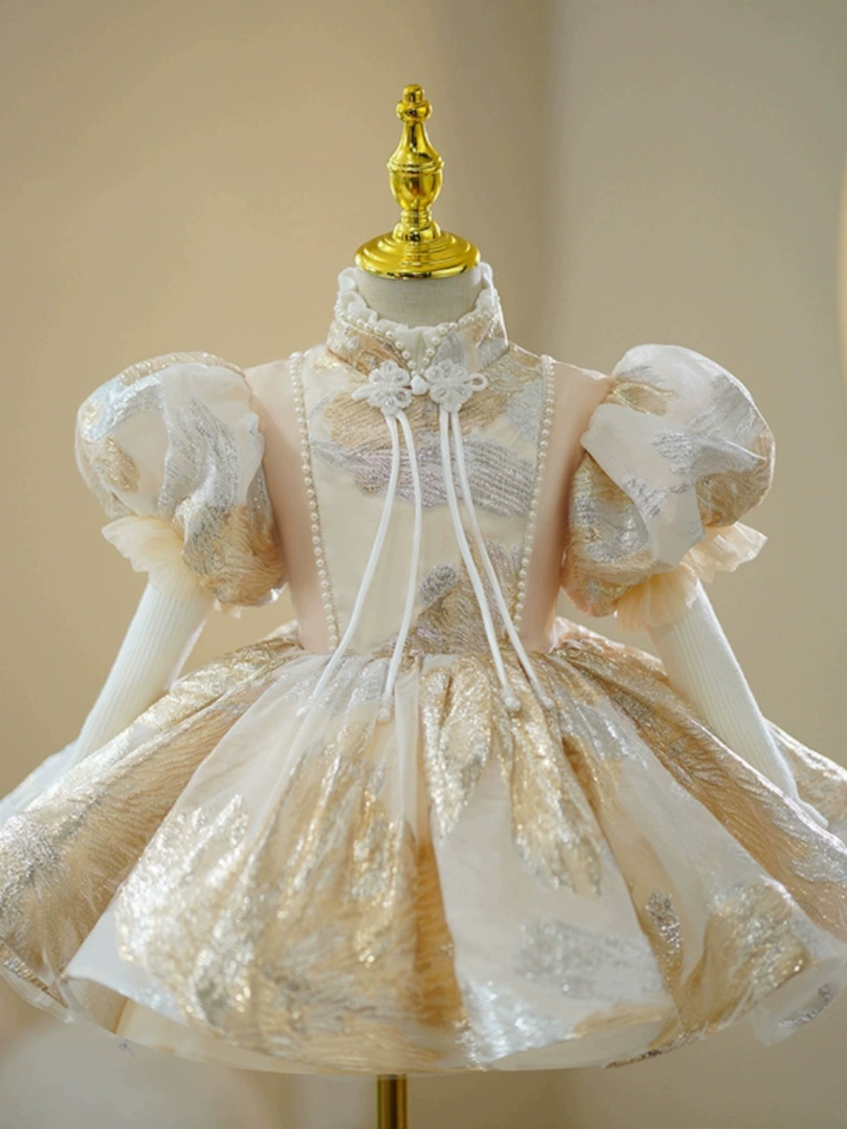 Sparkly Sequin Embroidery Princess Dress for Baby Girls - Toddler Birthday Party & Pageant Gown - Perfect for Special Occasions, Photoshoots, and Dress-Up Play