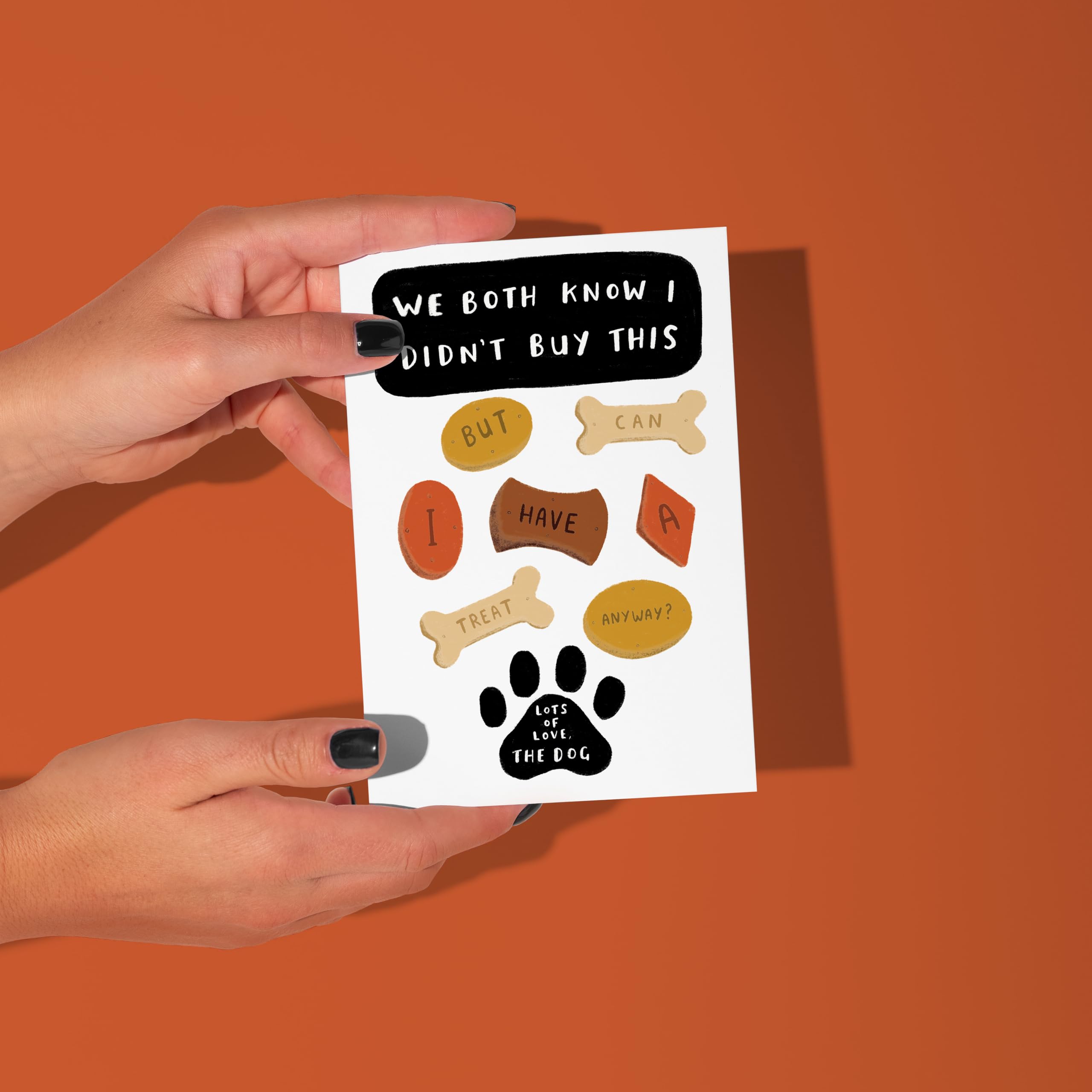 Funny Dog Birthday Card - Perfect Gift for Dad, Son, Daughter, Wife, Boyfriend or Husband | Hilarious Canine-Themed Greeting Card for Birthdays, Anniversaries & Special Occasions