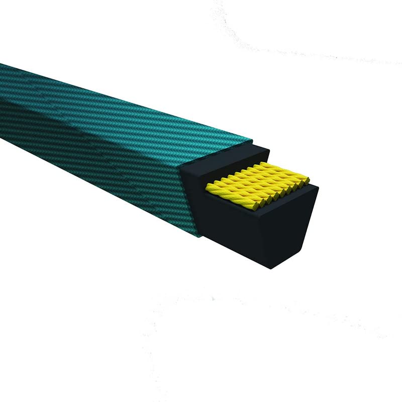 Heavy Duty Aramid Mower Belt Kit - Compatible with Craftsman 48