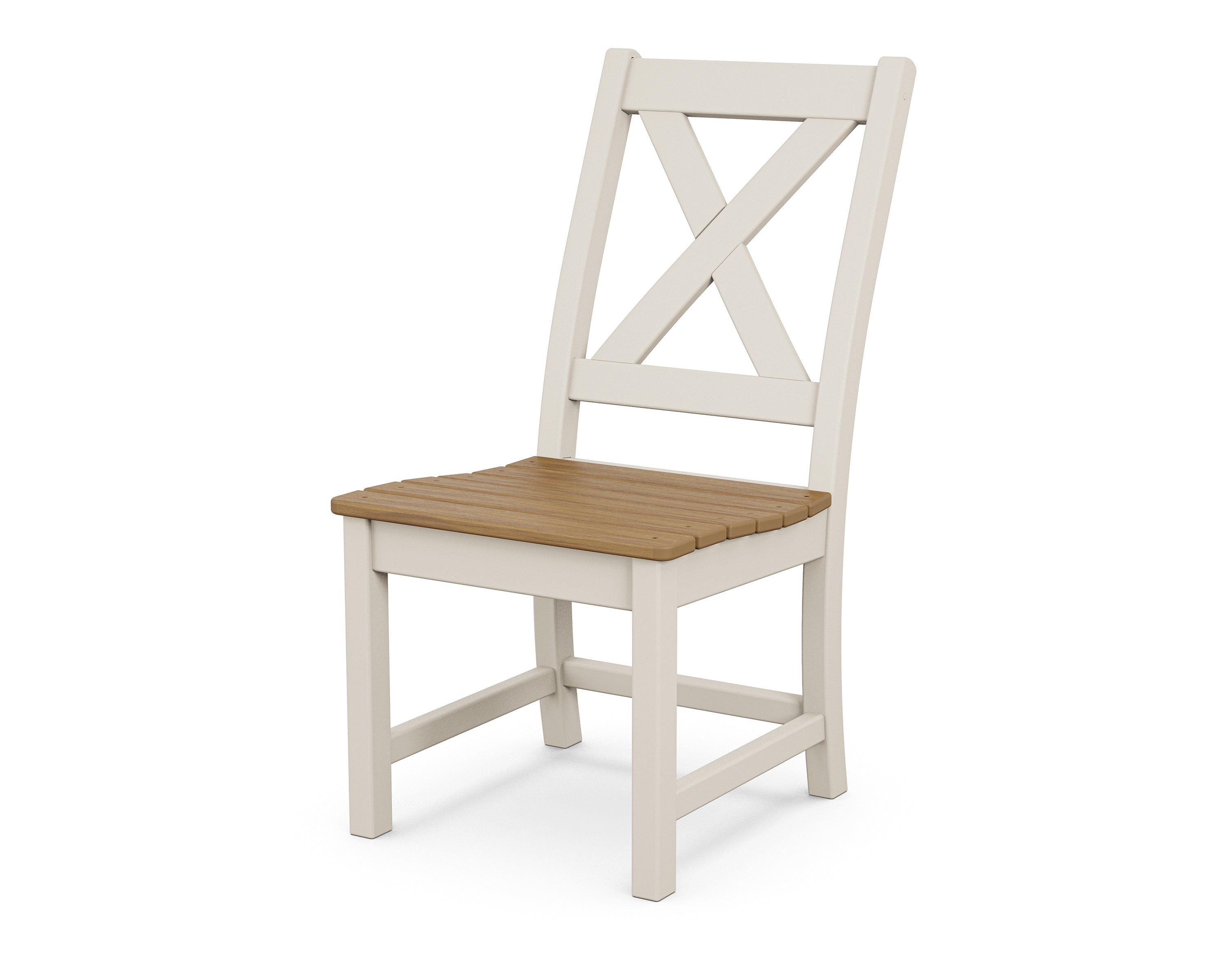 POLYWOOD Braxton Outdoor Dining Chair - Weather-Resistant, Durable & Comfortable - Perfect for Patio, Deck, Poolside & Garden Use
