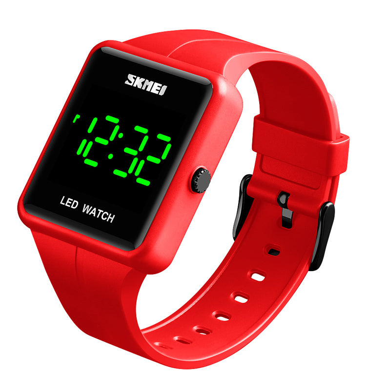 LED Digital Watch 1541 - Waterproof Sports Watch with Alarm, Stopwatch & Backlight for Men, Women - Perfect for Running, Hiking, Gym & Outdoor Activities