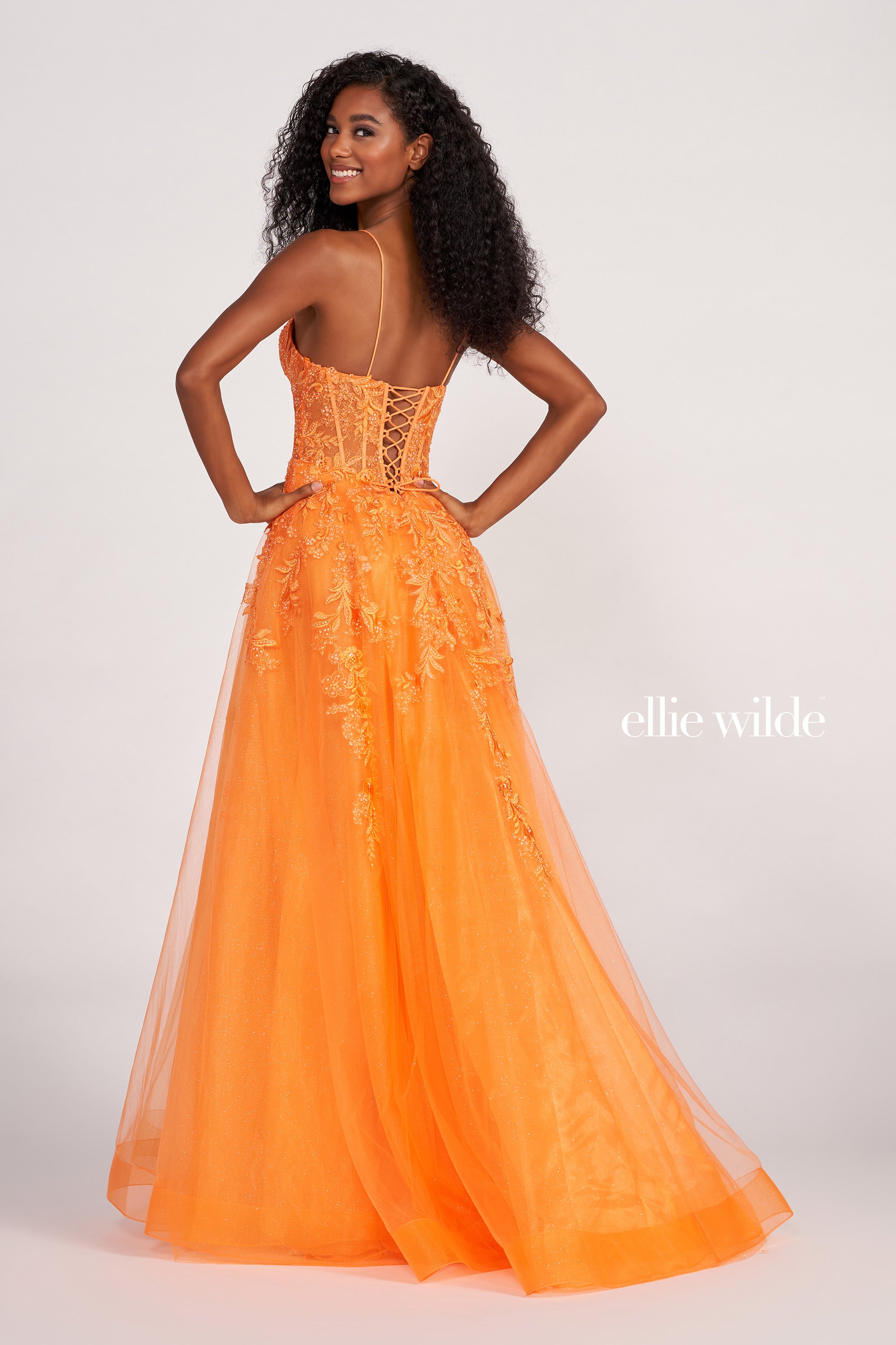 Ellie Wilde EW34036 Elegant Prom Dress for Women - Perfect for Homecoming, Formal Dances & Special Occasions