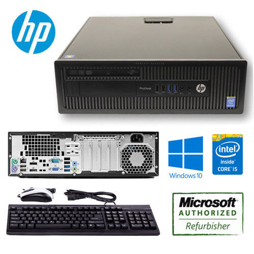 HP ProDesk 800 G1 SFF Desktop PC - Intel Core i7-4770 Quad-Core 3.4GHz, 16GB RAM, 2TB HDD, Windows 10 Pro, WiFi, Keyboard & Mouse - Perfect for Home Office, Business & Gaming