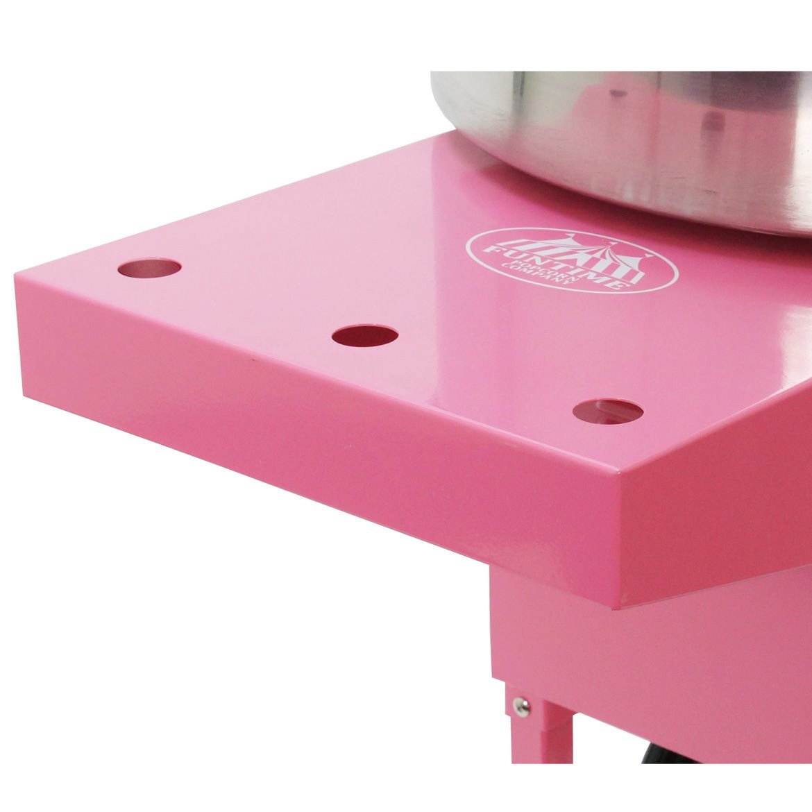 Funtime FT1000 Commercial Cotton Candy Machine - Hard Candy Floss Maker Cart for Parties, Events & Carnivals | Perfect for Birthday Celebrations, Fairs & Concessions