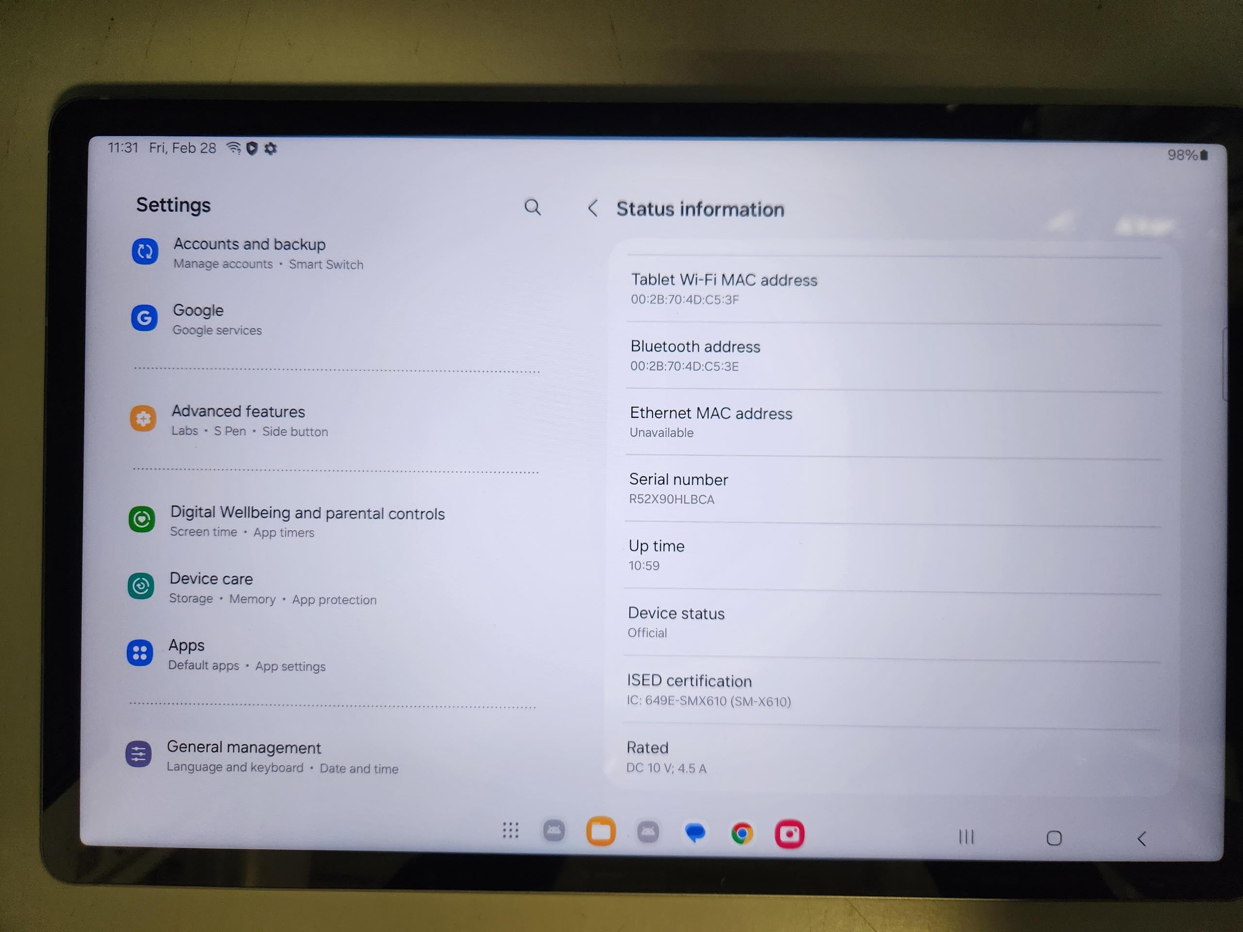 Samsung Galaxy Tab S9 FE+ Plus 12.4