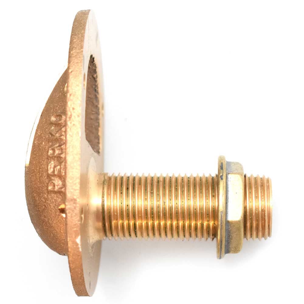 Perko 290369699 Bronze Boat Intake Strainer 1/2 Inch - Marine Water System Filtration for Rinker & Other Boats | Perfect for Saltwater & Freshwater Use