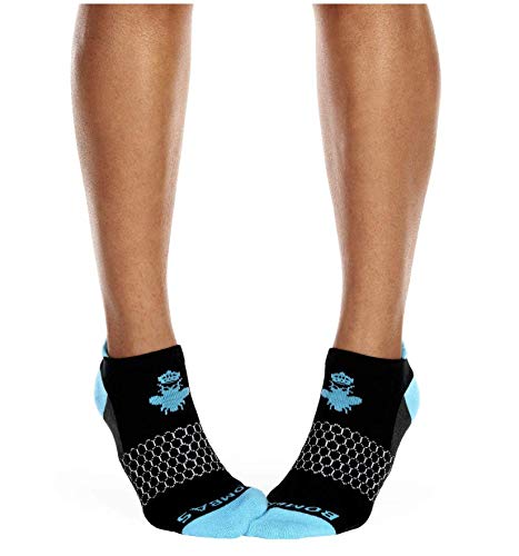BOMBAS Women's Originals Ankle Socks - Comfortable & Breathable (Electric Blue, Medium) - Perfect for Running, Yoga & Everyday Wear