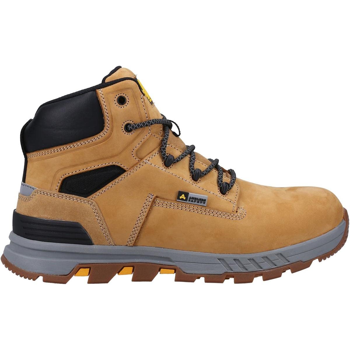 Amblers Safety 261 Men's Steel Toe Work Boots - Waterproof & Slip Resistant for Construction, Warehouse & Outdoor Work