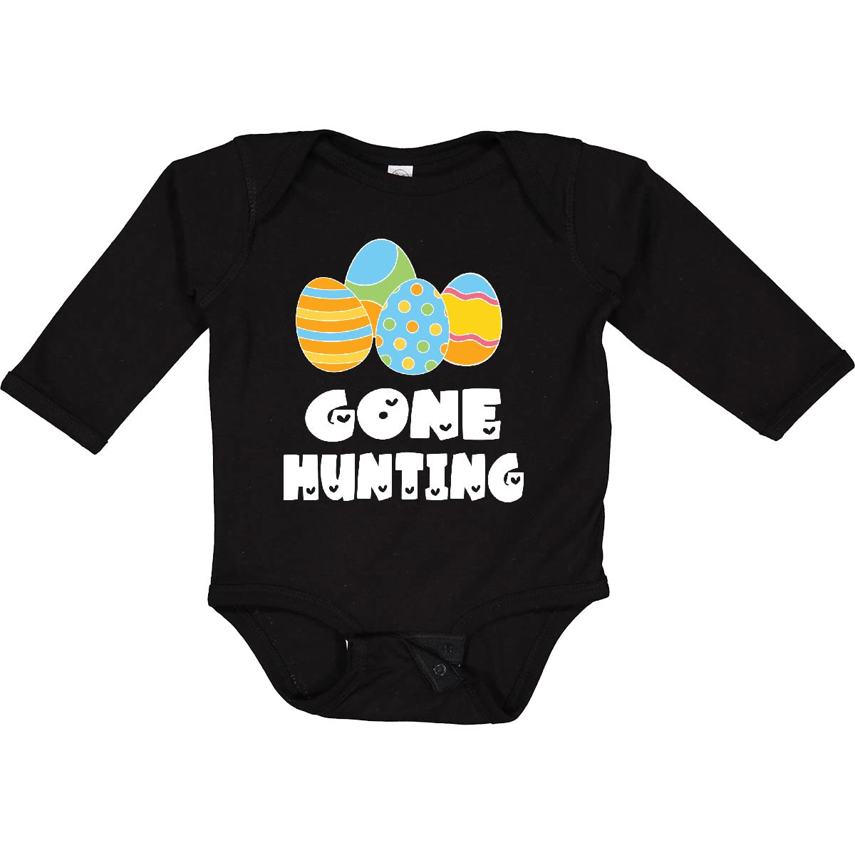 Inktastic Hunting Easter Eggs Long Sleeve Creeper - Baby Boy Outfit