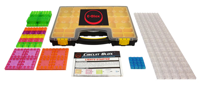 Circuit Blox™ Sound Activated Dancing Lights Kit - STEM Educational Toy for Kids - Perfect for Classroom Science Projects & Interactive Learning Activities