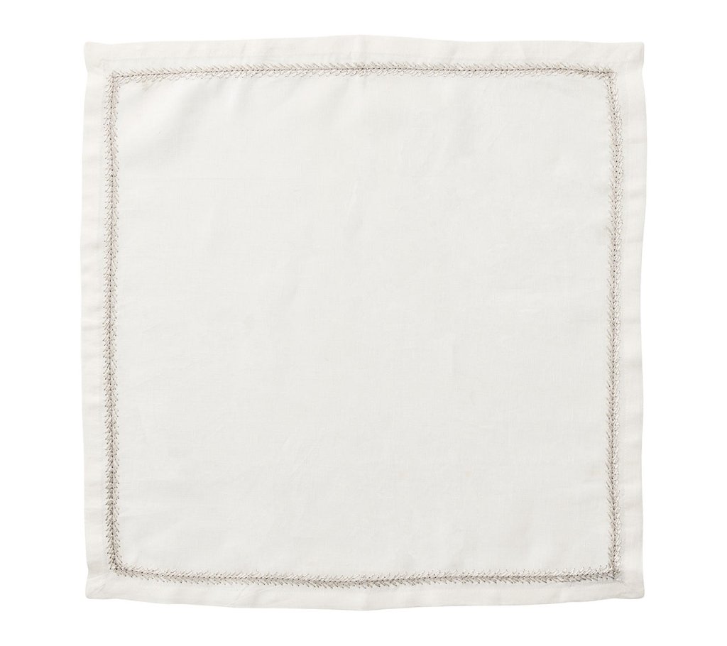 Premium Jardin Napkins Set of 4 - 100% Cotton Decorative Table Napkins for Dinner Parties, Weddings & Home Decor