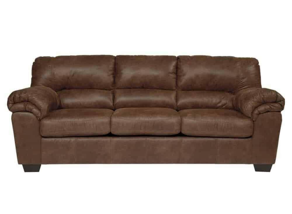 Bladen Coffee Full Sleeper Sofa with Storage | Convertible Sofa Bed for Small Spaces | Perfect for Guest Rooms, Apartments & Home Offices