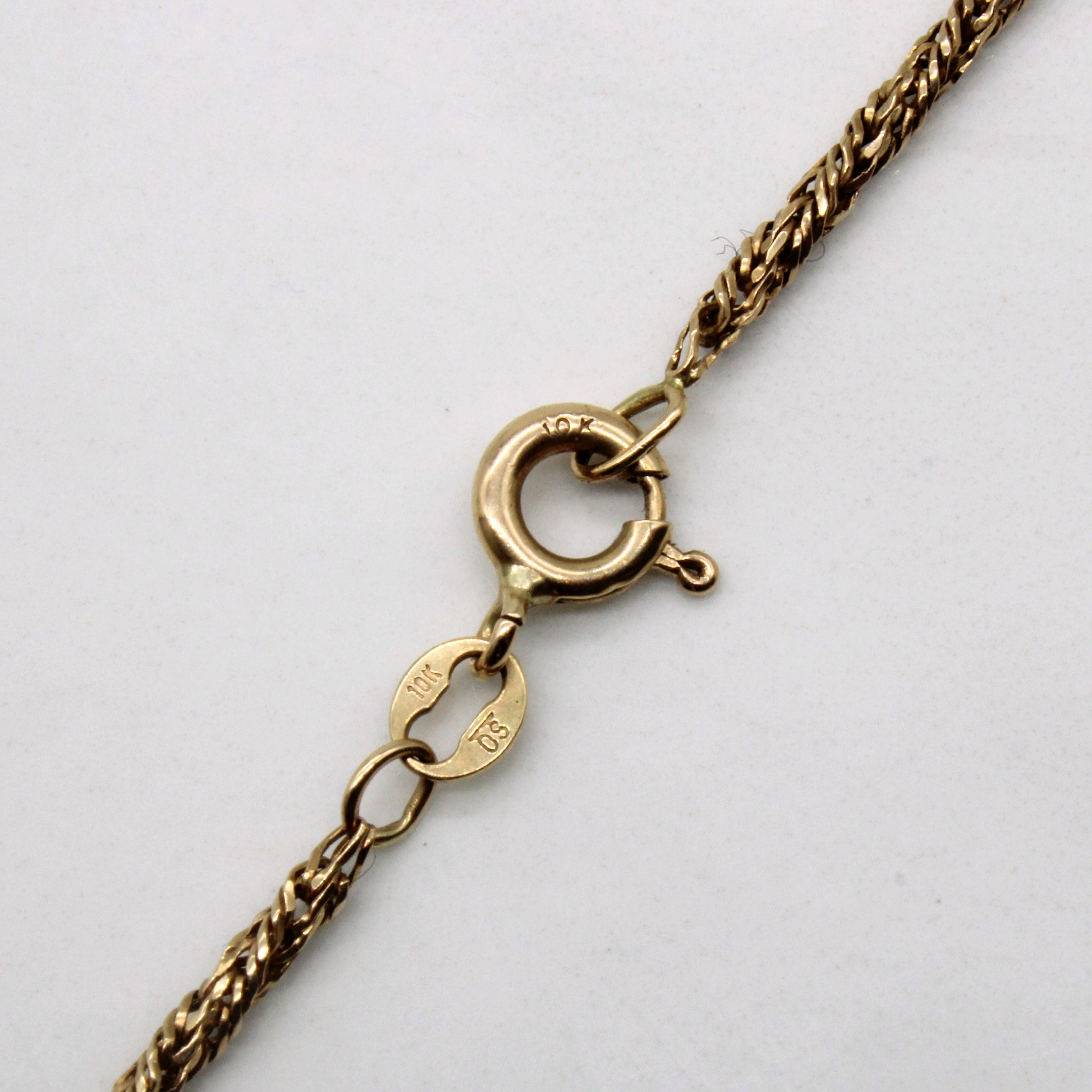 10K Yellow Gold Rope Chain Necklace 20 Inches - Durable & Stylish Jewelry for Men & Women | Perfect for Everyday Wear, Gifts & Special Occasions