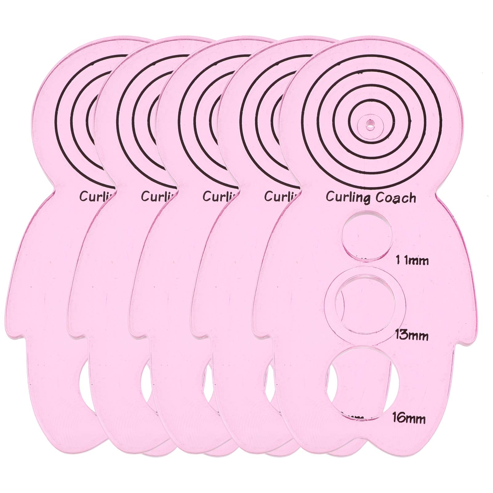 EXCEART 5-Piece Cute Doll-Shaped Paper Quilling Tool Set - Various Sizes for Origami, Paper Rolling & DIY Craft Projects - Perfect for Scrapbooking, Card Making & Home Decor