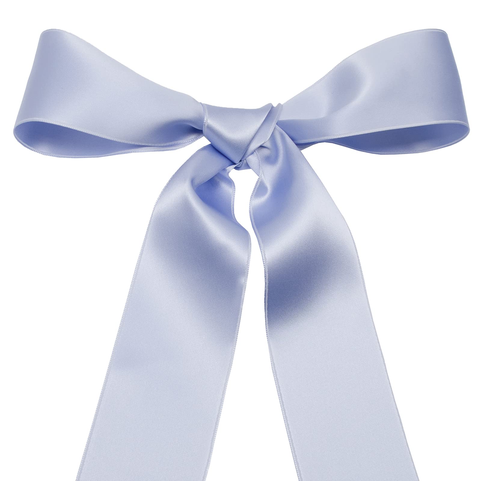 Morex Ribbon DF Swiss Satin Ribbon 2 Inch x 27 Yards - Premium Ice Blue Craft Ribbon (03550/25-505) for Gift Wrapping, DIY Projects, Wedding Decorations & Hair Accessories