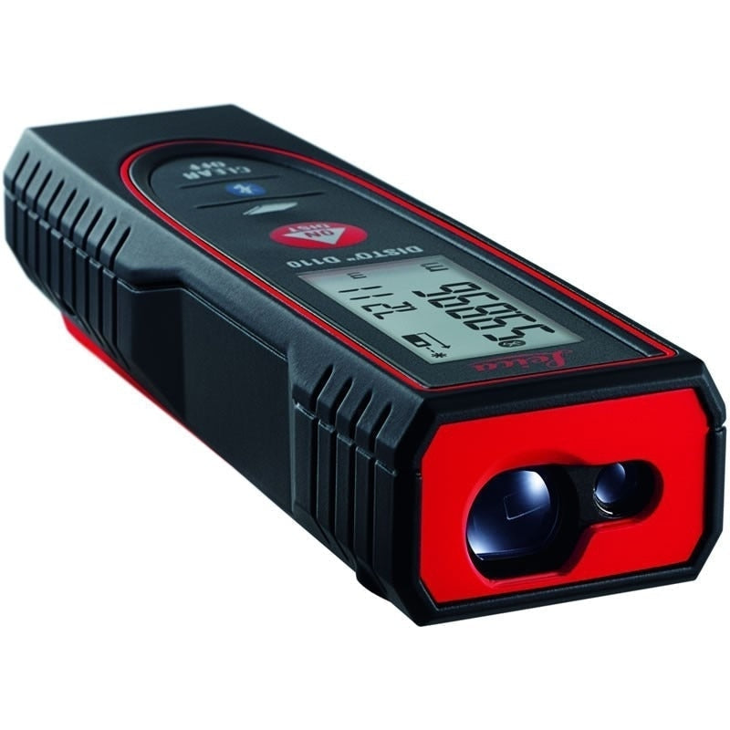 Leica Disto D110 Laser Distance Measurer - High Precision Digital Laser Tape Measure for Construction, Home Improvement & DIY Projects - Perfect for Measuring Rooms, Walls & Floors