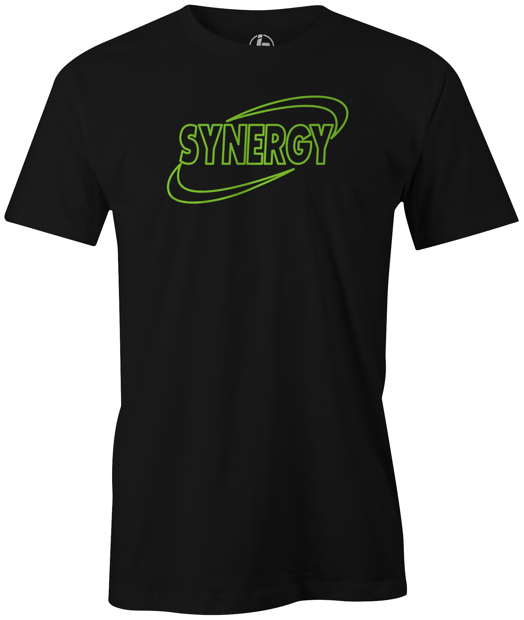 Track Synergy Bowling Ball Logo Vintage Retro Bowler T-Shirt - Comfortable Cotton Tee for Bowling Enthusiasts & League Players