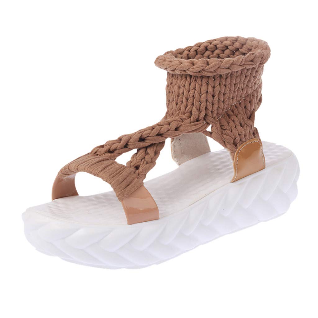 Women's Fashion Platform Sandals - Thick Sole Casual Mukluks for Ladies | Perfect for Summer Outings, Beach Walks & Everyday Comfort