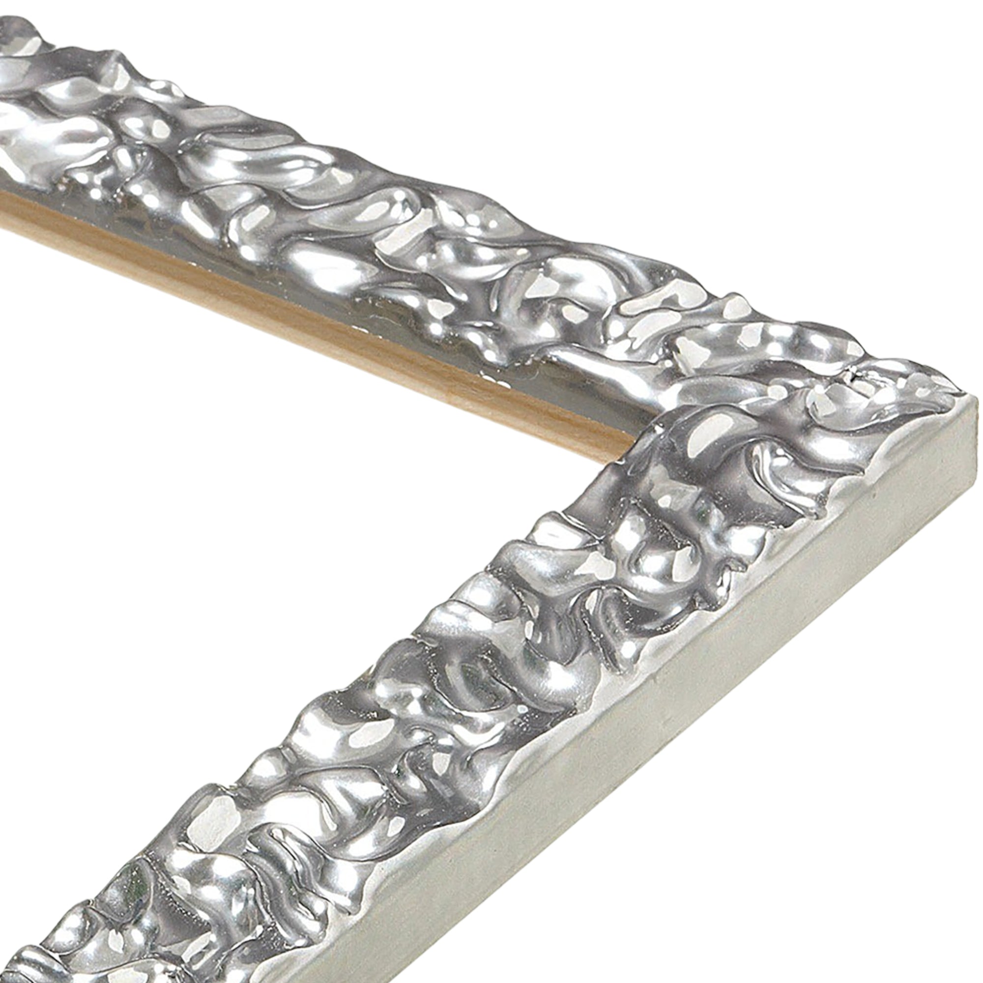 Silver Electric Table Top Frame - Medium Width for Dining, Office, or Home Decor | Modern & Stylish Display Stand
