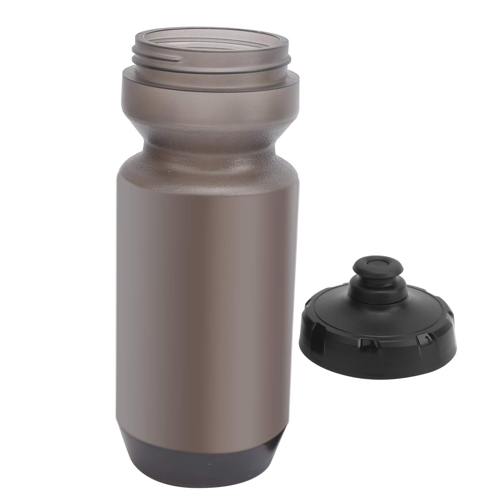 610ml Transparent Gray Bike Water Bottle - BPA Free Sports Water Bottle for Mountain Bikes & Electric Bicycles | Perfect for Cycling, Fitness & Outdoor Activities
