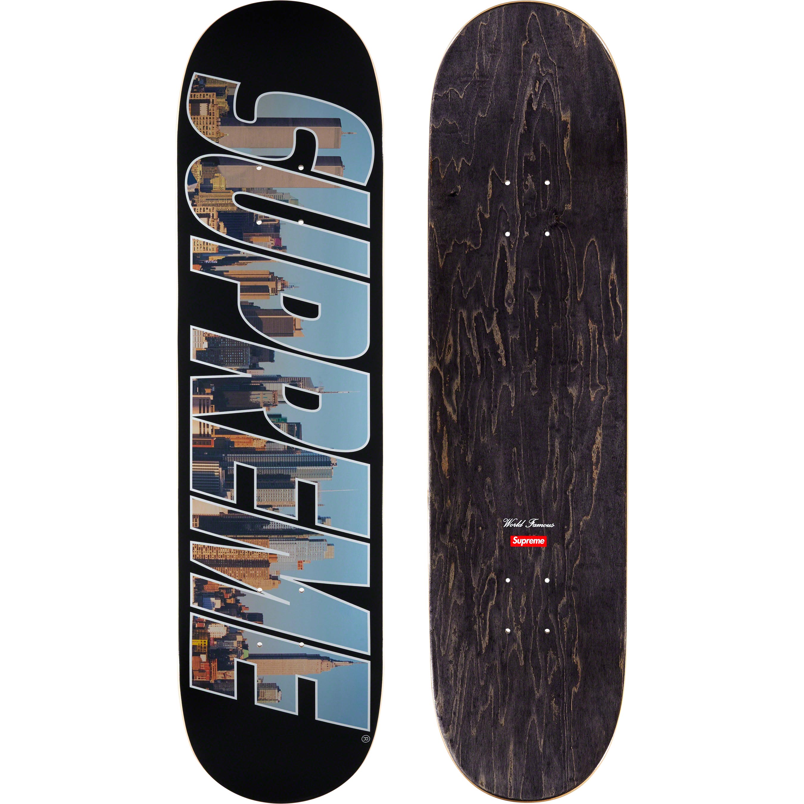 Supreme Gotham Skateboard - Black | High-Performance Skateboard for Street & Park Riding | Perfect for Skaters & Collectors