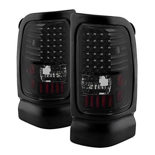Xtune LED Tail Lights for Dodge Ram 1500/2500/3500 - Black Smoke Lens - Waterproof & Durable Truck Accessories for Night Driving & Off-Road Adventures