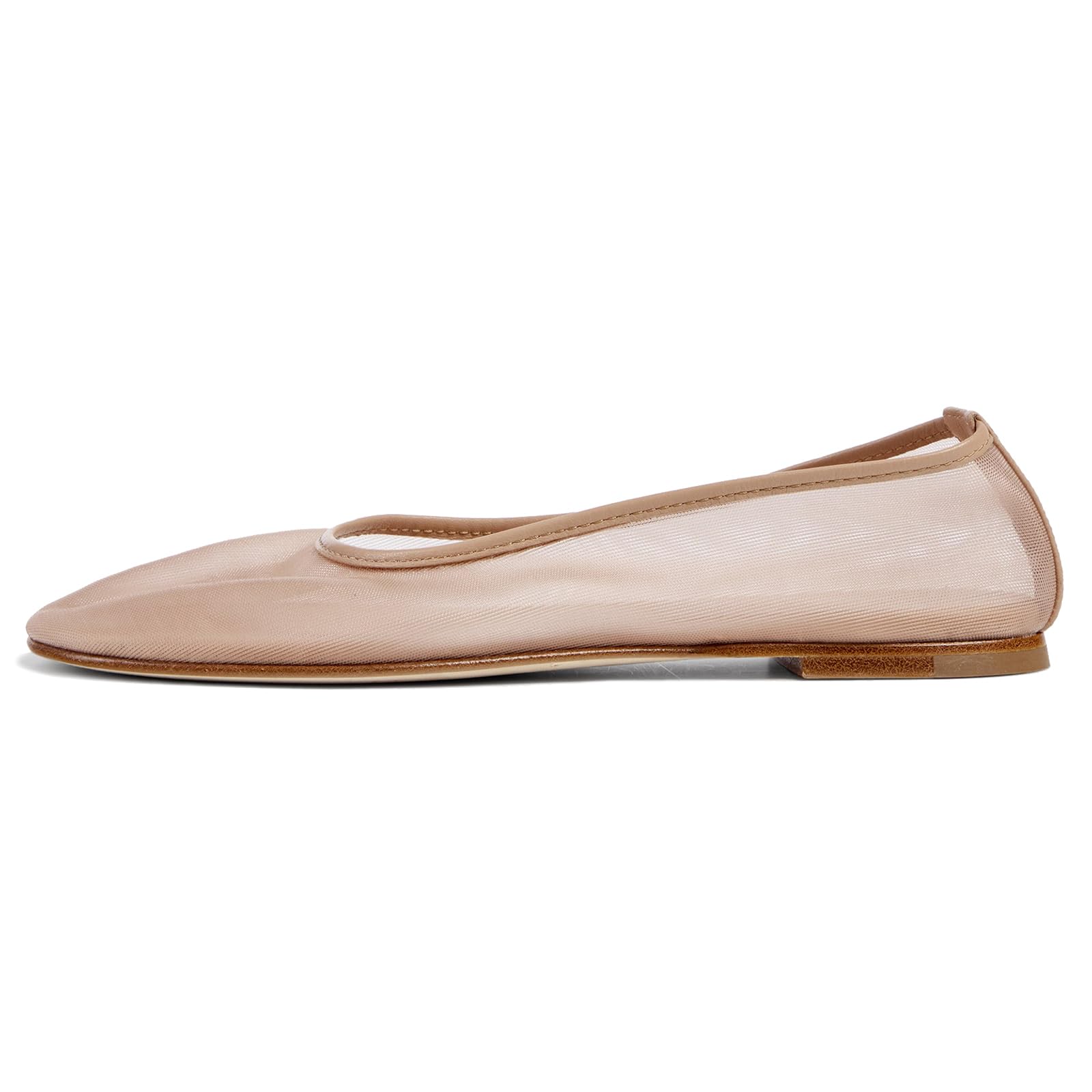 Women's Comfortable Slip-On Tulle Mesh Ballet Flats - Round Toe Ballerina Shoes for Casual, Work & Dress Wear | Perfect for Office, Parties & Everyday Outfits