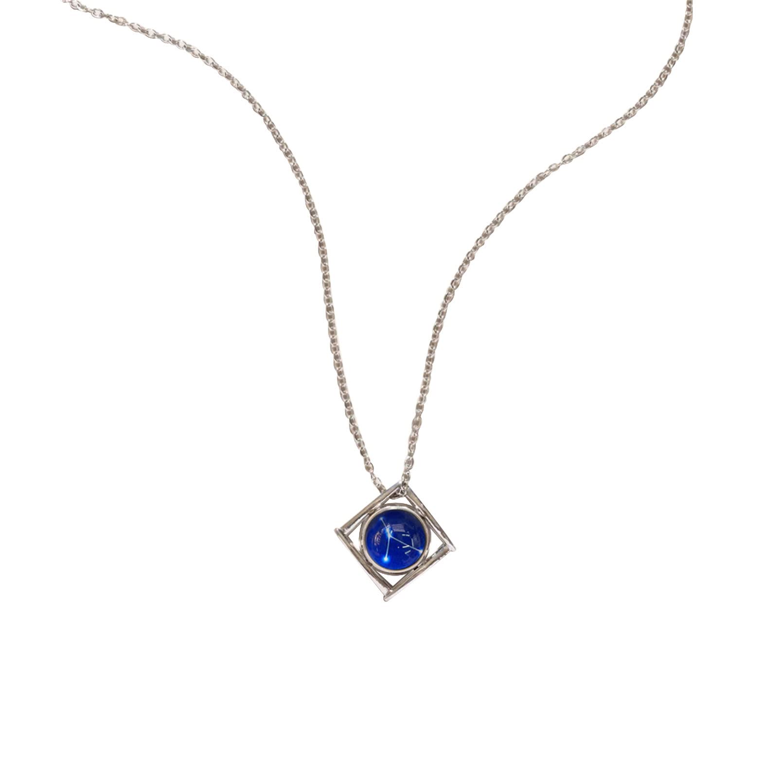 Wild Star Constellation Pendant Necklace for Women & Girls - Simple Zodiac Map Clavicle Chain, Initial Letter G, One Size - Perfect for Birthdays, Gifts & Everyday Wear