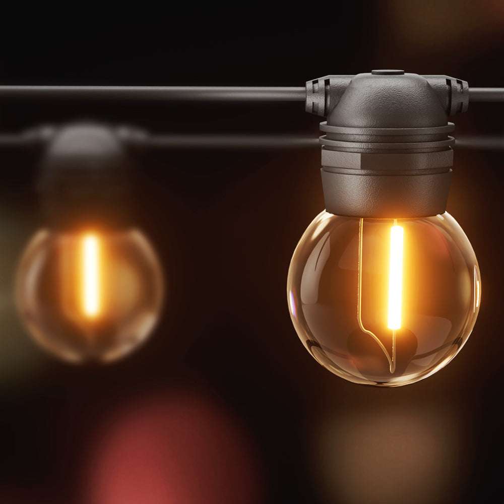 17m Solar Powered LED String Lights - Outdoor Waterproof Fairy Lights for Christmas, Wedding, Garden, Patio & Backyard Decor (2 Pack) - Perfect for Parties, Events & Home Decoration
