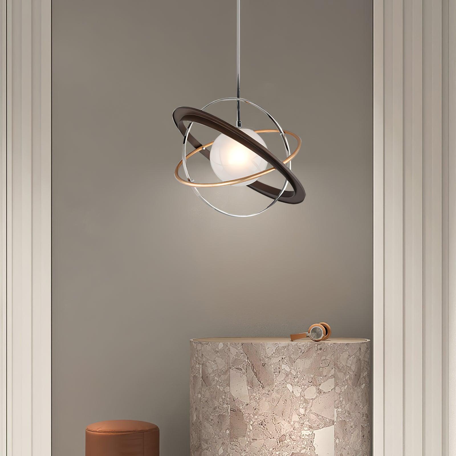 Apogee Modern Pendant Lamp - Sleek Hanging Light Fixture for Kitchen, Dining Room & Living Room Decor - Energy Efficient LED Lighting for Home & Office