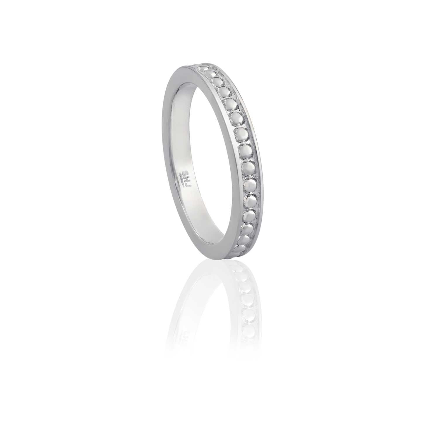 Beaded Stacking Rings for Women - Trendy Layered Jewelry Set for Daily Wear & Special Occasions