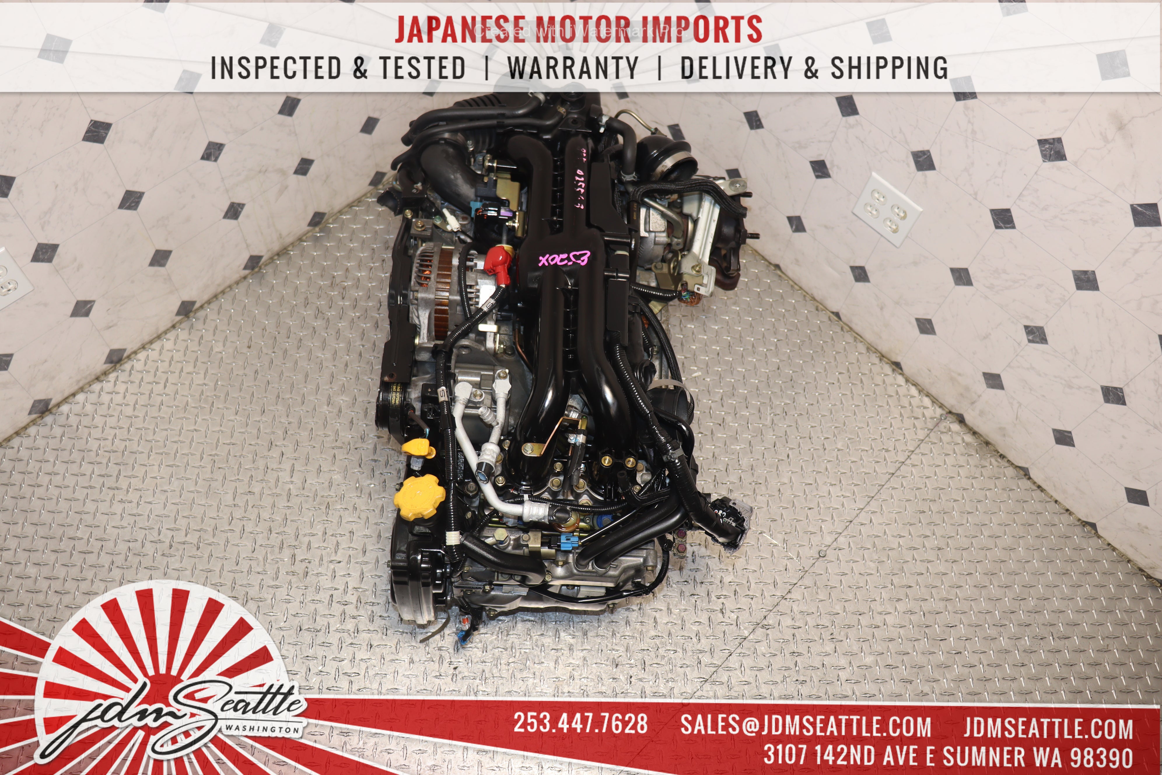 JDM EJ20X 04-06 Subaru Legacy / Forester XT / Baja 2.0L Turbo Engine Upgrade to 2.5L Replacement - Performance Boost for Off-Road & Street Racing