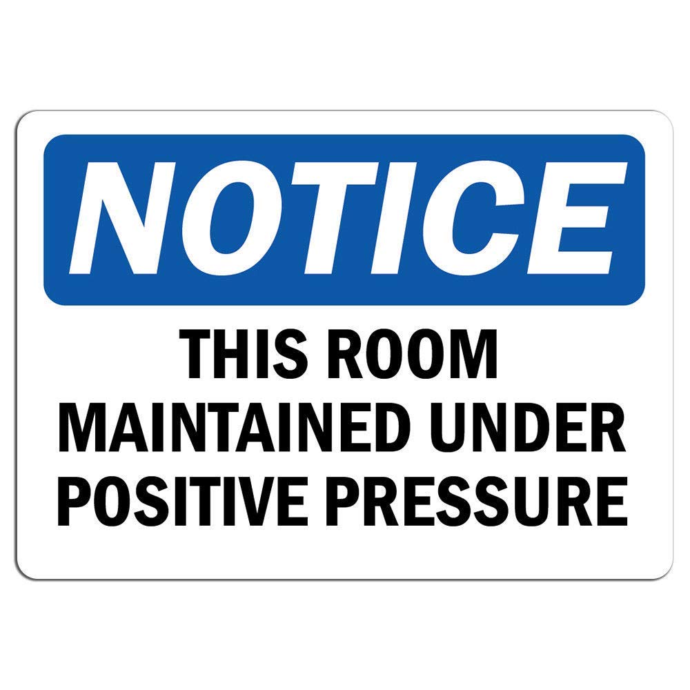 Safety & Warning Vinyl Stickers Bundle - 3 Pack Warehouse Signs (3.5