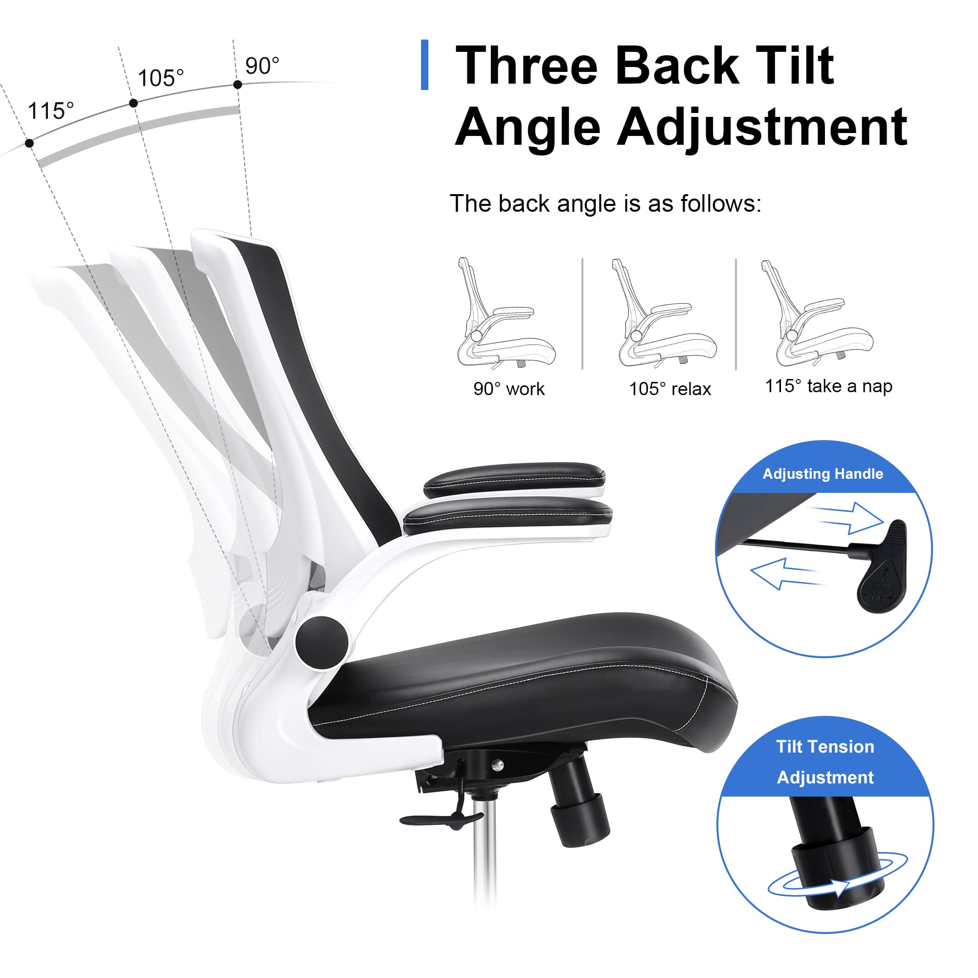 **Misolant Adjustable Drafting Chair - Ergonomic High Office Chair with Lumbar Support & Footrest for Standing Desks - Perfect for Artists, Architects & Home Office Workspaces**
