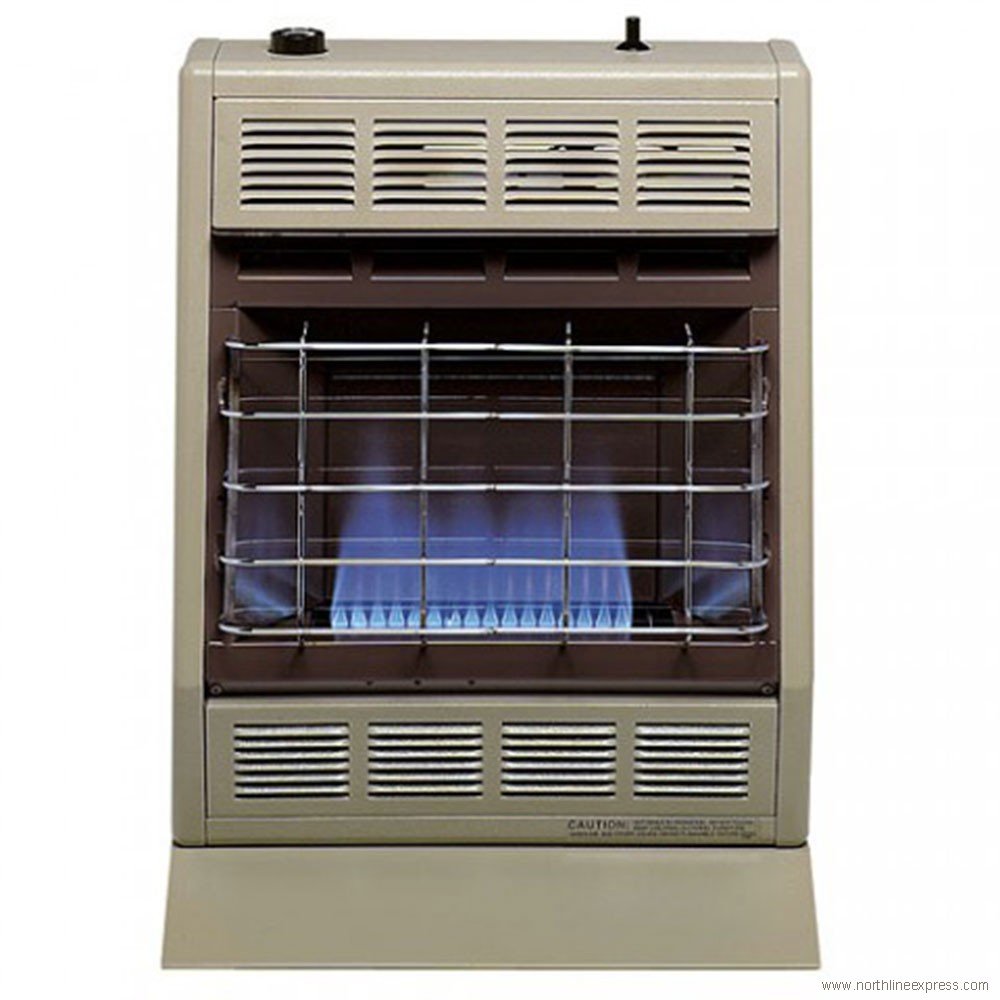 Empire BF20LP Blue Flame Vent-Free Propane Heater - 20,000 BTU for Indoor Use - Perfect for Living Rooms, Garages & Basements