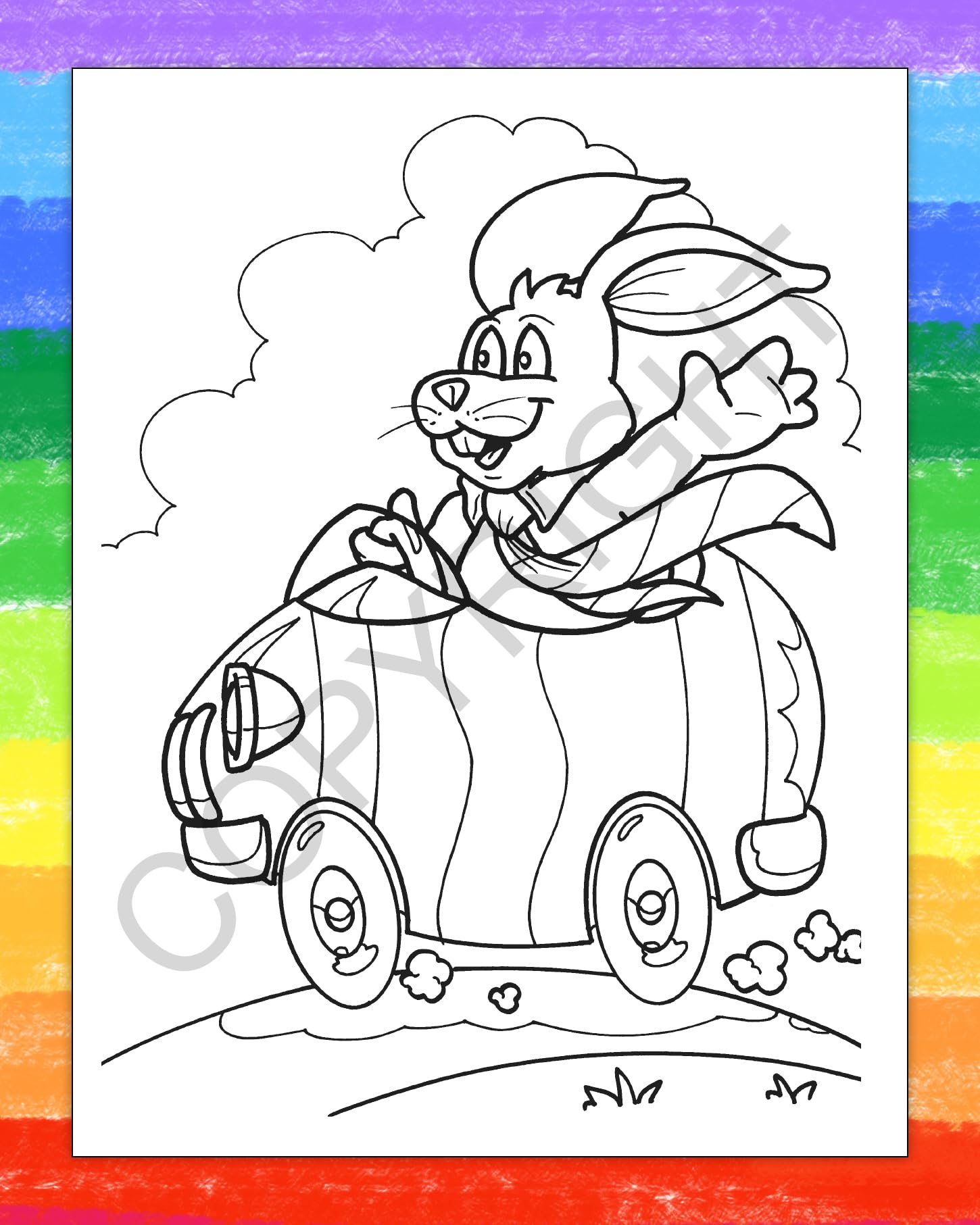 ZOCO 25-Pack Spring Coloring Books with Crayons - Bulk Easter Party Favors for Kids, Holiday Activities, Games & Puzzles - Perfect for Classroom Rewards, Birthday Goodie Bags & Easter Basket Stuffers