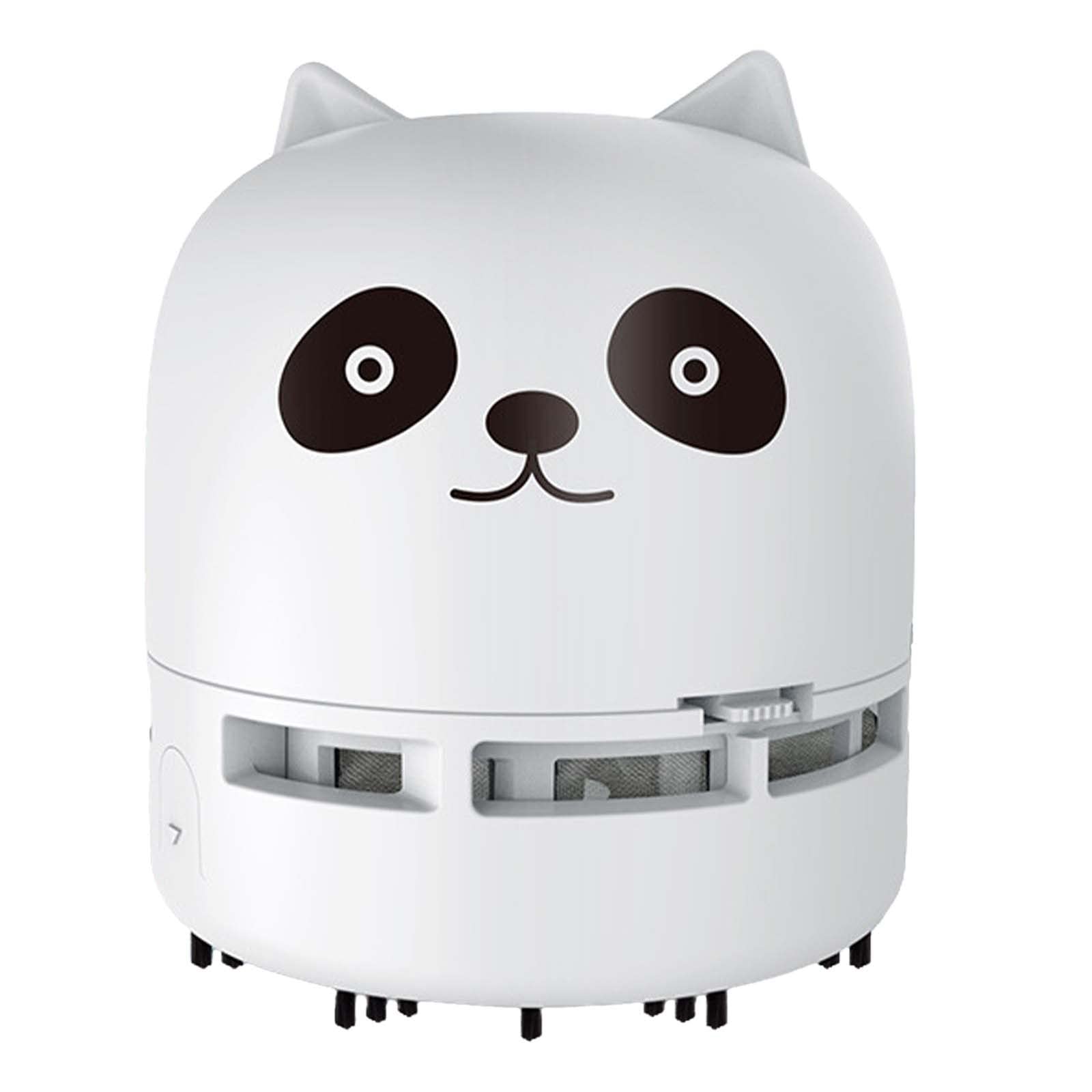 USB Rechargeable Mini Desktop Vacuum Cleaner - Portable USB Dust Cleaner for Keyboard, Car, Home & Office - Perfect for Christmas Decorations, Gifts & Night Cleaning